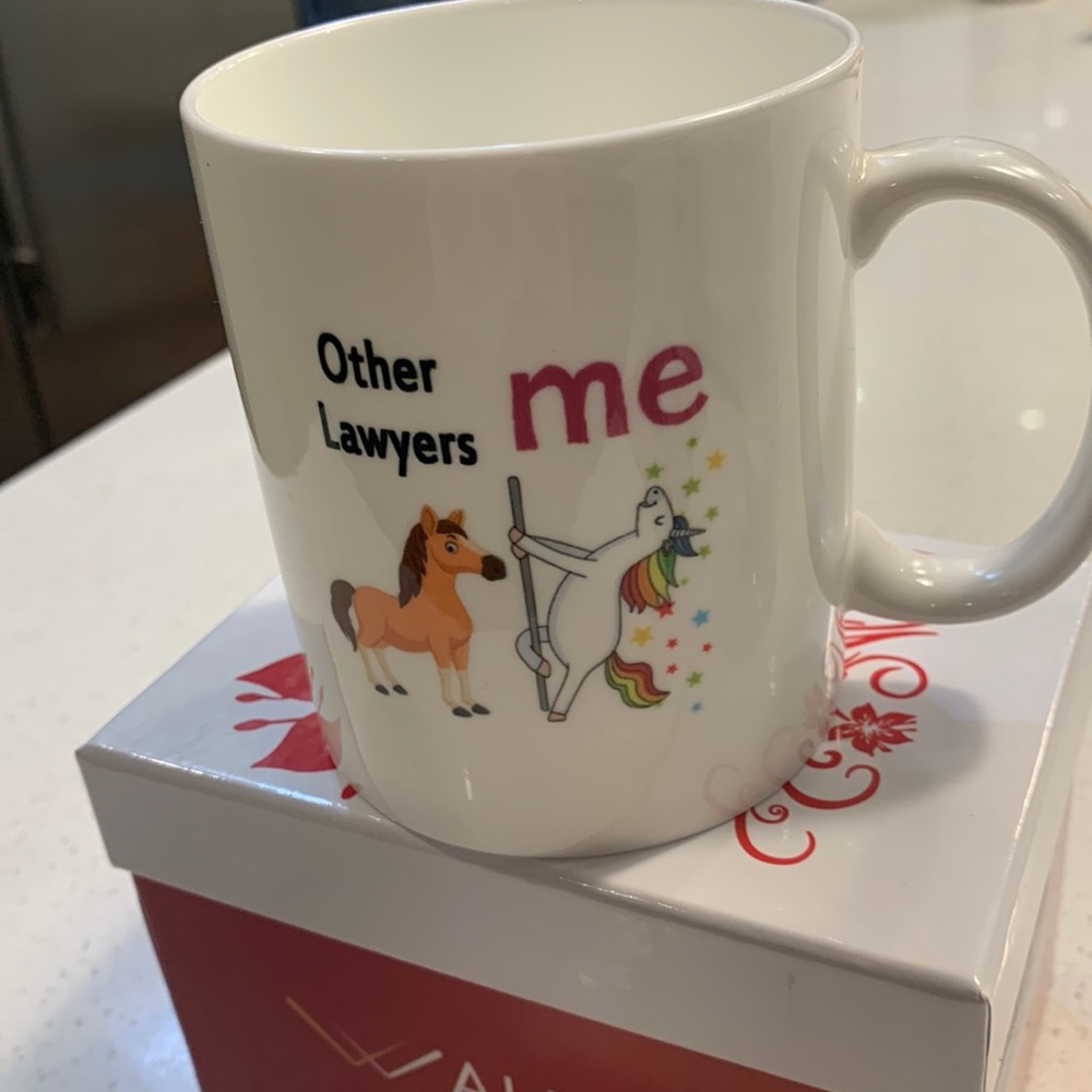 Lawyer china mug - 11oz